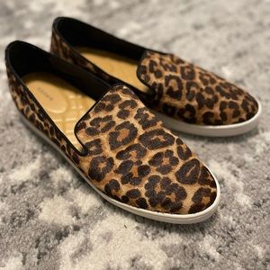 BIRDIES leopard loafers
